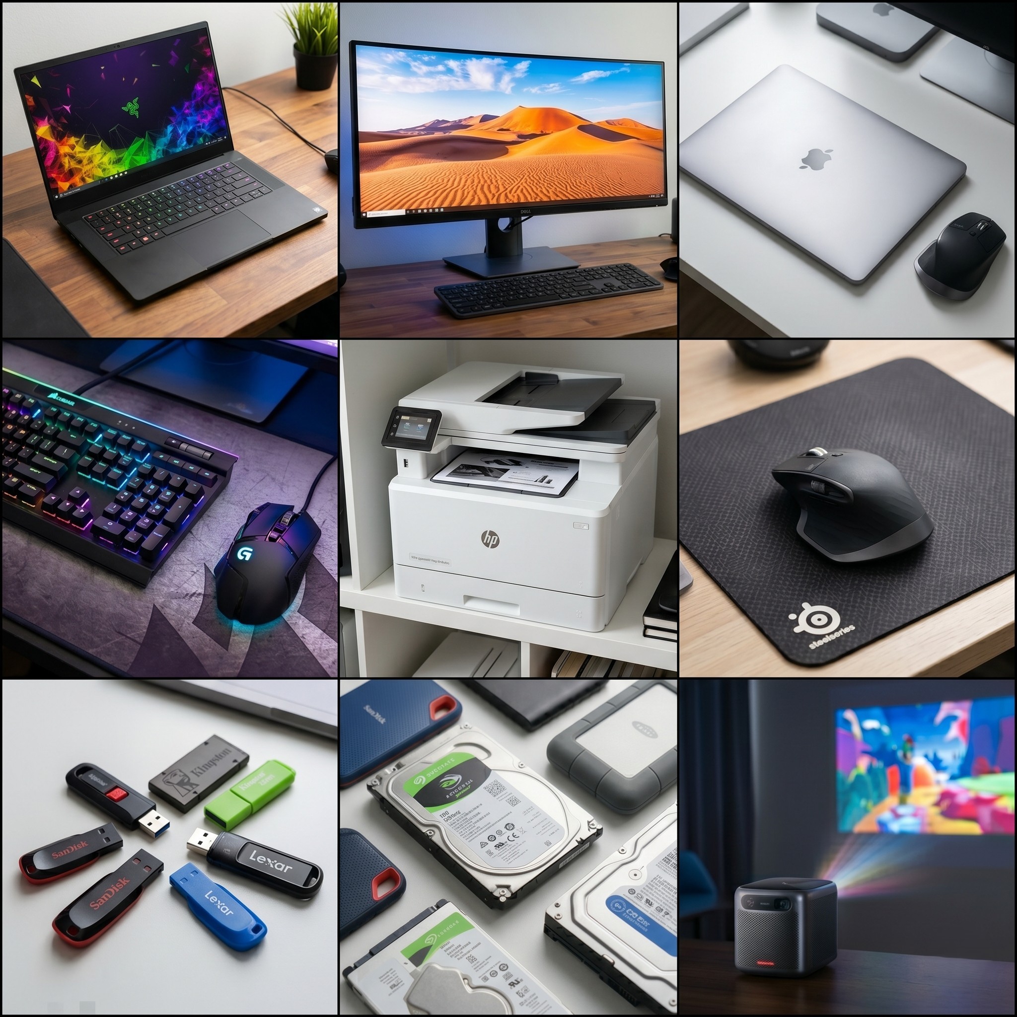 Equipos de cómputo y oficina