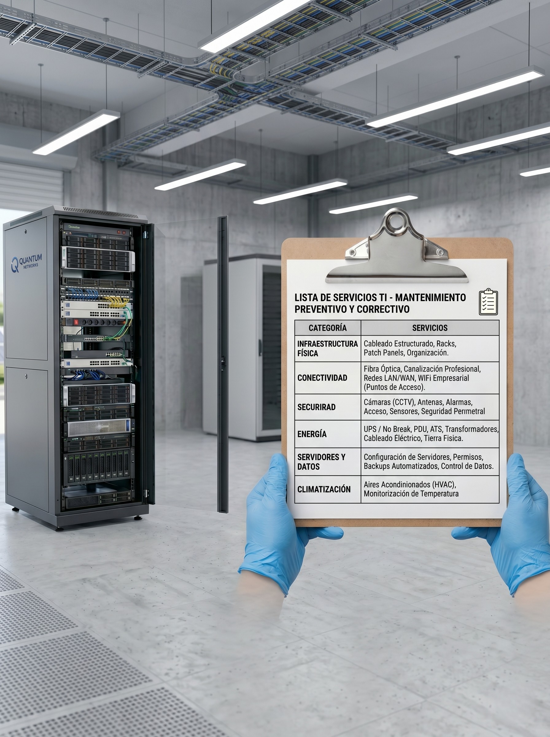 Servicio de mantenimiento preventivo empresarial